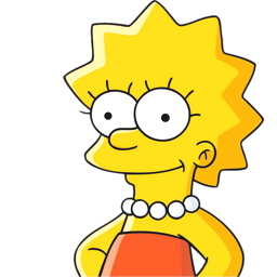Lisa Simpson Icon 256x256 png